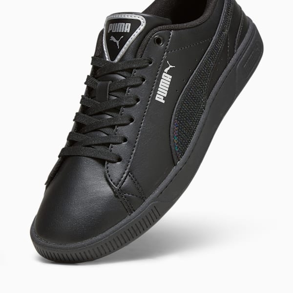 Tenis Vikky v3 Winter Wonderland para mujer, PUMA Black-PUMA Silver, extralarge
