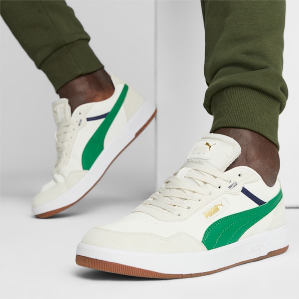 Court Ultra 75 Years Unisex Sneakers, Warm White-Archive Green, extralarge-IND