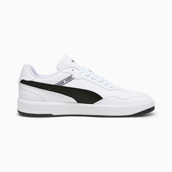 Court Ultra Lite Logo Sneakers, PUMA White-PUMA Black, extralarge-IND