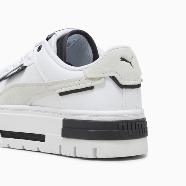 Mayze Crashed Women's Sneakers, PUMA White-PUMA Black, extralarge-IND