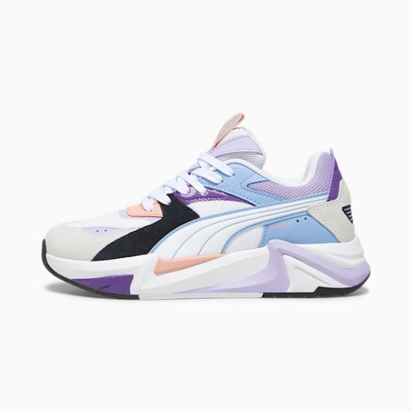 RS-Pulsoid Women's Sneakers, PUMA White-Vivid Violet-PUMA Black, extralarge-IND