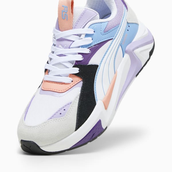 RS-Pulsoid Women's Sneakers, PUMA White-Vivid Violet-PUMA Black, extralarge-IND