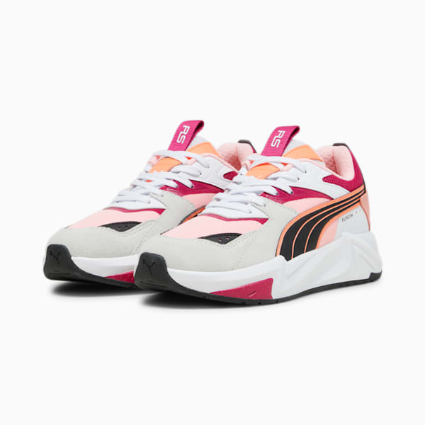 RS-Pulsoid Women's Sneakers, PUMA White-Koral Ice, extralarge-IND