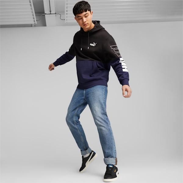 Tenis PUMA Smash Retro, PUMA Black-Warm White-Gold-PUMA Team Royal-Gum, extralarge