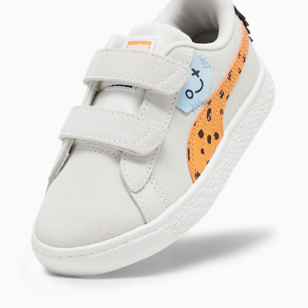Zapatos deportivos para niños Suede Classic Mix Match, Warm White-Bright Melon, extralarge