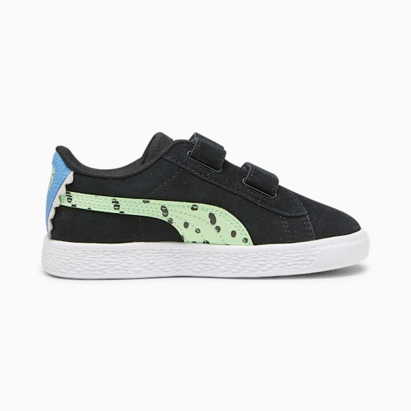 PUMA Suede JR Classic Kids Sneaker (Little Kid/ Big Kid), Black