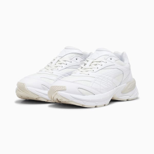 Velophasis Luxe Sport II Unisex Sneakers, PUMA White-Alpine Snow, extralarge-IND