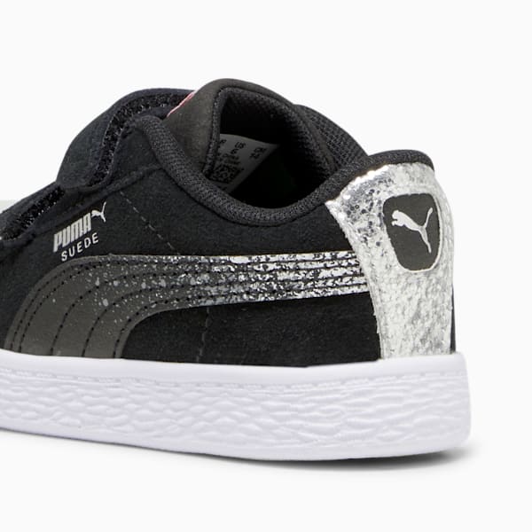 Suede Classic Starry Night Toddlers' Sneakers, PUMA Black-PUMA Silver, extralarge