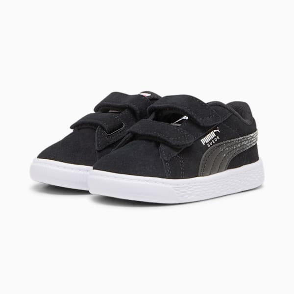 Suede Classic Starry Night Toddlers' Sneakers, PUMA Black-PUMA Silver, extralarge