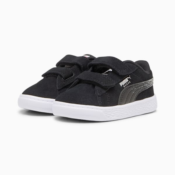 Tenis deportivos para bebés Suede Classic Starry Night, PUMA Black-PUMA Silver, extralarge