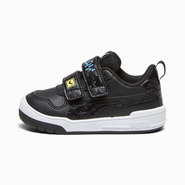Multiflex Play V Toddlers' Sneakers, PUMA Black-PUMA Black-Regal Blue, extralarge-IND