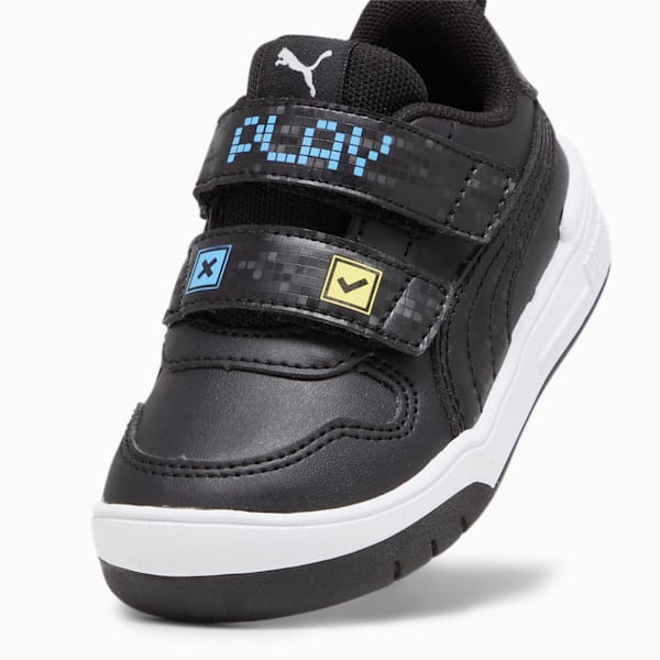 Multiflex Play V Toddlers' Sneakers, PUMA Black-PUMA Black-Regal Blue, extralarge-IND