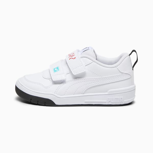Multiflex Play V Kid's Sneakers, PUMA White-PUMA White-For All Time Red, extralarge-IND