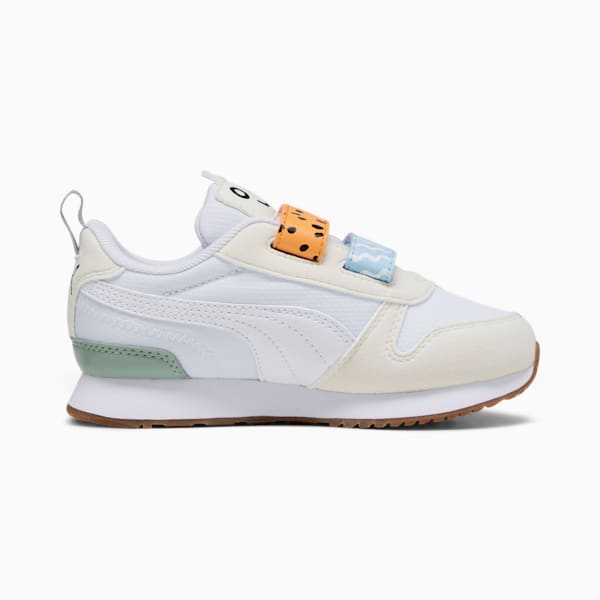 Tenis deportivos Infantiles PUMA R78 Mix Match, Warm White-PUMA White-PUMA Black, extralarge