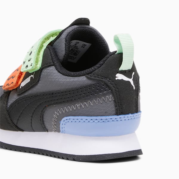 Tenis PUMA R78 Mix Match para bebé, Cool Dark Gray-PUMA Black-PUMA White, extralarge