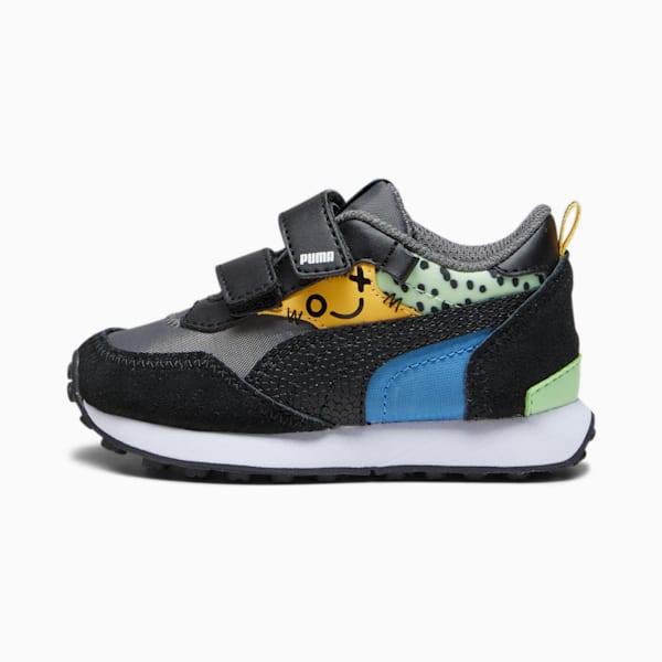 Rider FV Mix Match Toddlers' Sneakers, Cool Dark Gray-PUMA Black, extralarge-AUS