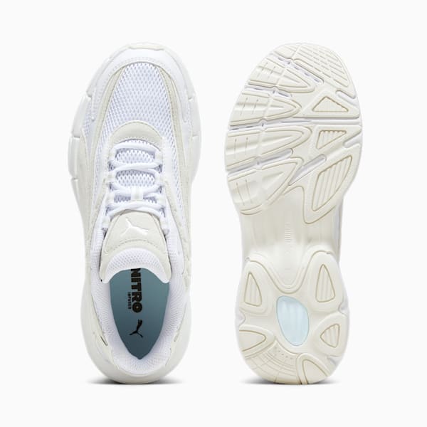 ユニセックス テバリス ニトロ ヴォルテックス スニーカー, PUMA White-Warm White, extralarge-JPN