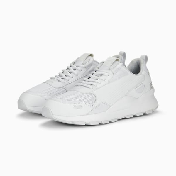 RS 3.0 Unisex Sneakers, PUMA White-PUMA Black, extralarge-IND