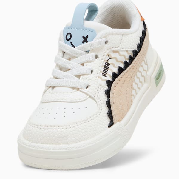 Tenis CA Pro Mix Match para niños pequeños, Warm White-Granola-Bright Melon, extralarge