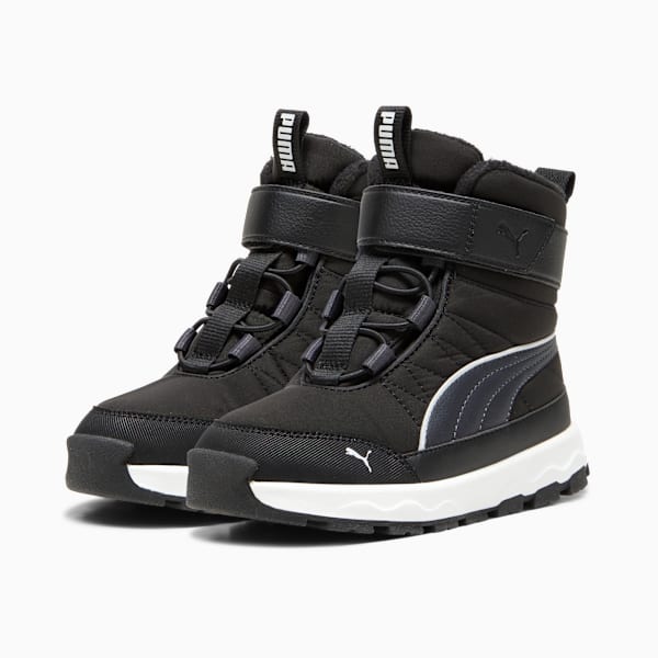 PUMA Evolve Boots Kids, PUMA Black-Strong Gray-PUMA White, extralarge