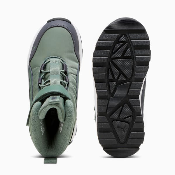 Botas PUMA Evolve Little Kids', Eucalyptus-Strong Gray-PUMA White, extralarge