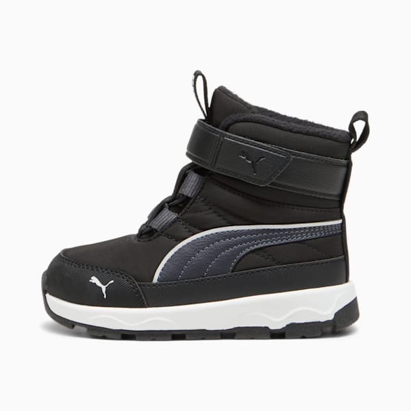 Zapatos puma gris kinder top