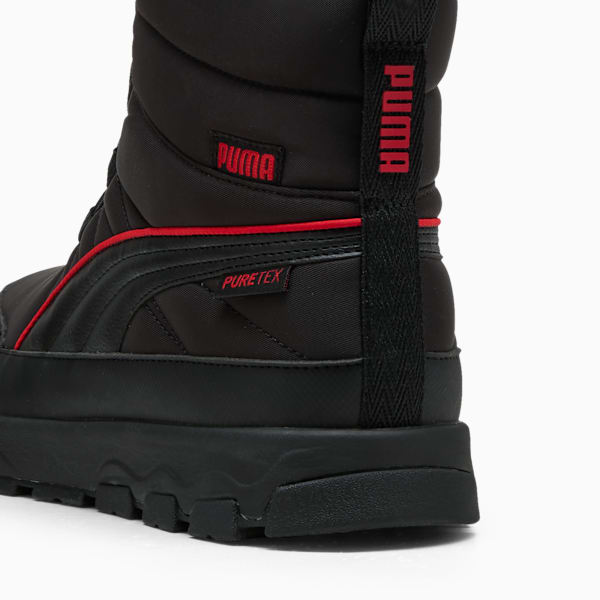 Chaussures PUMA Evolve Puretex Enfant et adolescent, PUMA Black-For All Time Red, extralarge