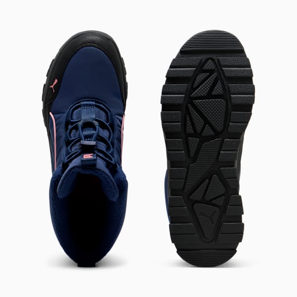 Botas PUMA Evolve Puretex para niños grandes, Persian Blue-Pinkscape, extralarge