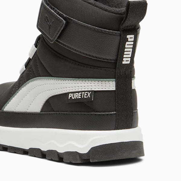 Chaussures PUMA Evolve Puretex Enfant, PUMA Black-Ash Gray-PUMA White, extralarge