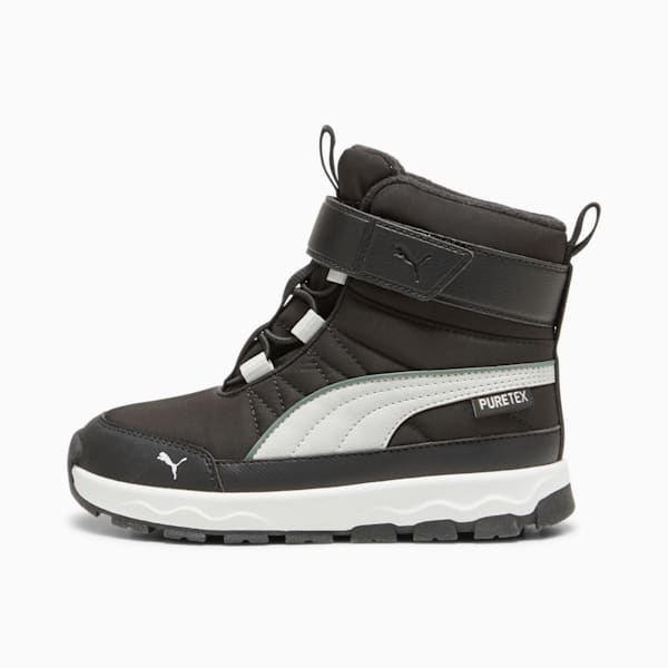 Chaussures PUMA Evolve Puretex Enfant, PUMA Black-Ash Gray-PUMA White, extralarge