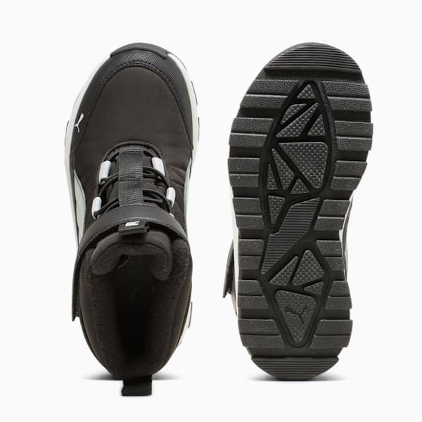 Chaussures PUMA Evolve Puretex Enfant, PUMA Black-Ash Gray-PUMA White, extralarge