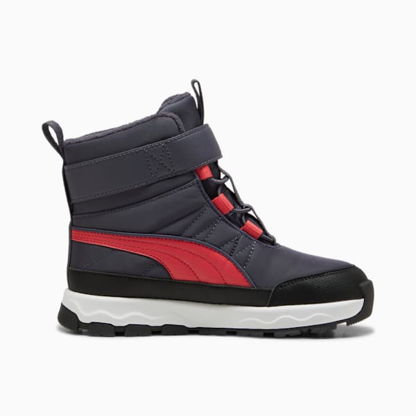 Chaussures PUMA Evolve Puretex Enfant, Galactic Gray-Tart Cherry-PUMA Black, extralarge