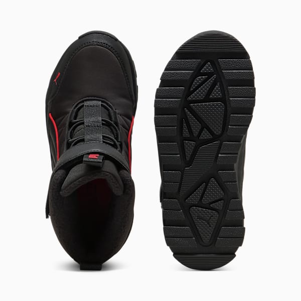 Botas PUMA Evolve Puretex para niños, PUMA Black-For All Time Red, extralarge