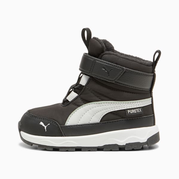 PUMA Evolve Toddlers' Boots, PUMA Black-Ash Gray-PUMA White, extralarge