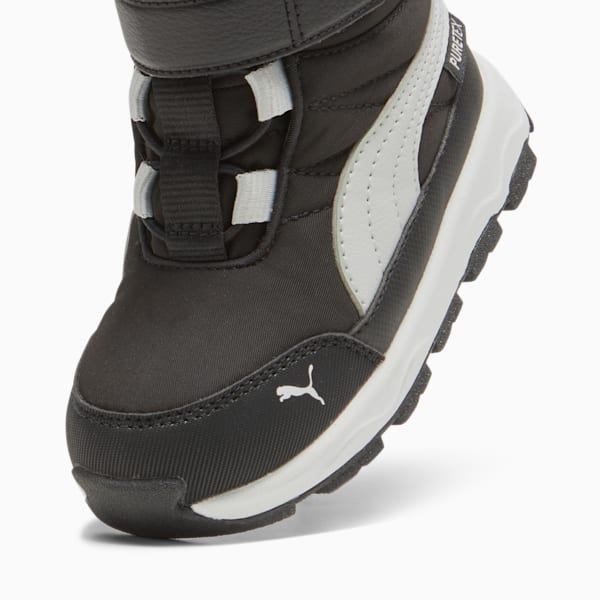 PUMA Evolve Toddlers' Boots, PUMA Black-Ash Gray-PUMA White, extralarge