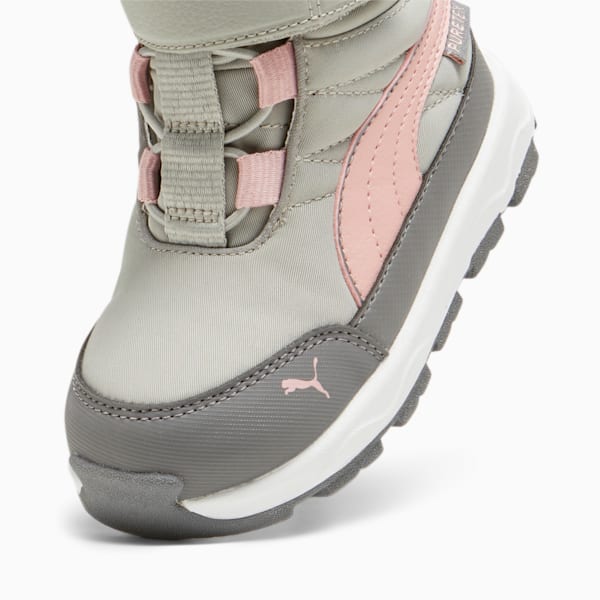 ベビー プーマ エボルブ ピュアテックス ブーツ 12-16cm, Smokey Gray-Future Pink-PUMA White, extralarge-JPN