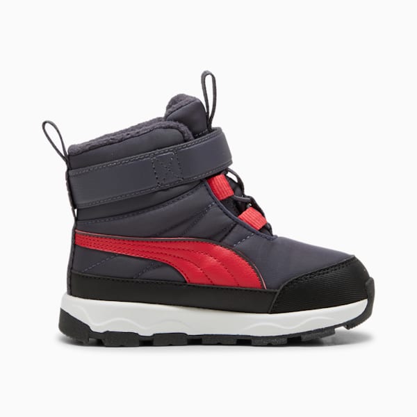 PUMA Evolve Toddlers' Boots, Galactic Gray-Tart Cherry-PUMA Black, extralarge