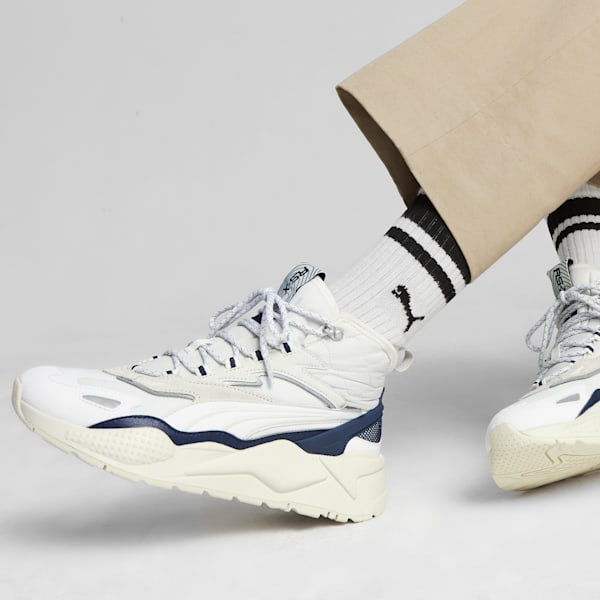 Tenis RS-X Hi, PUMA White-Alpine Snow, extralarge