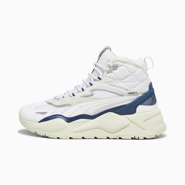 RS-X Hi Sneakers, PUMA White-Alpine Snow, extralarge