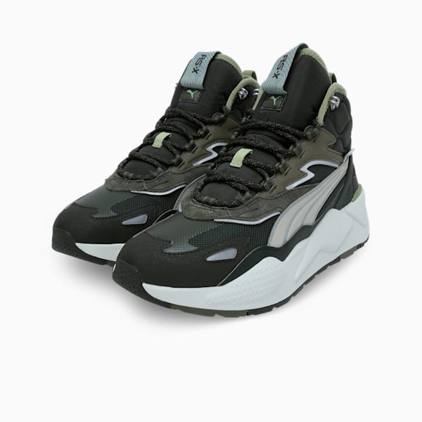 RS-X Hi Sneakers, Dark Olive-Vapor Gray, extralarge-IND