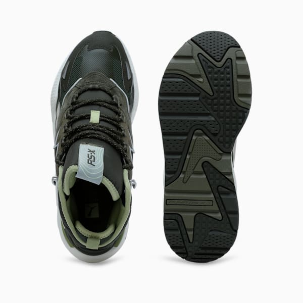 RS-X Hi Sneakers, Dark Olive-Vapor Gray, extralarge-IND