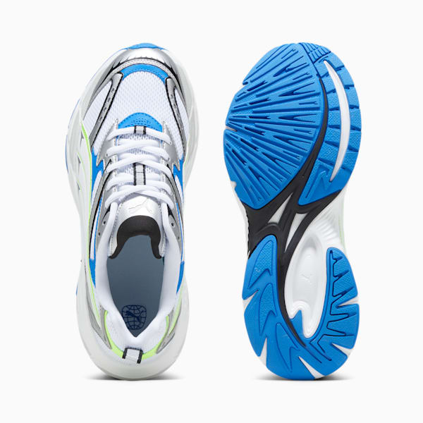 White blue discount puma shoes