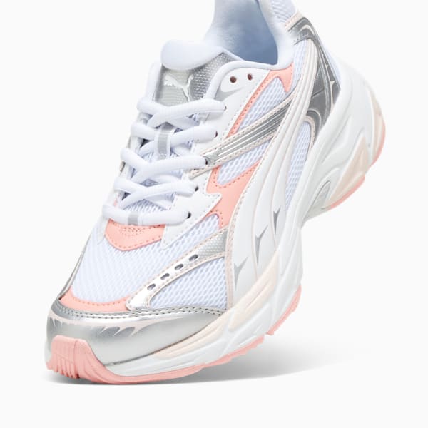 PUMA Morphic Men's Sneakers, PUMA White-Peach Smoothie, extralarge