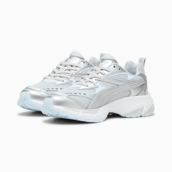 PUMA Morphic Men's Sneakers, Glacial Gray-Icy Blue, extralarge