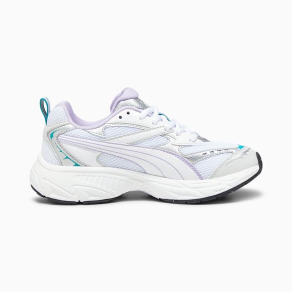 PUMA Morphic Men's Sneakers, PUMA White-Vivid Violet, extralarge