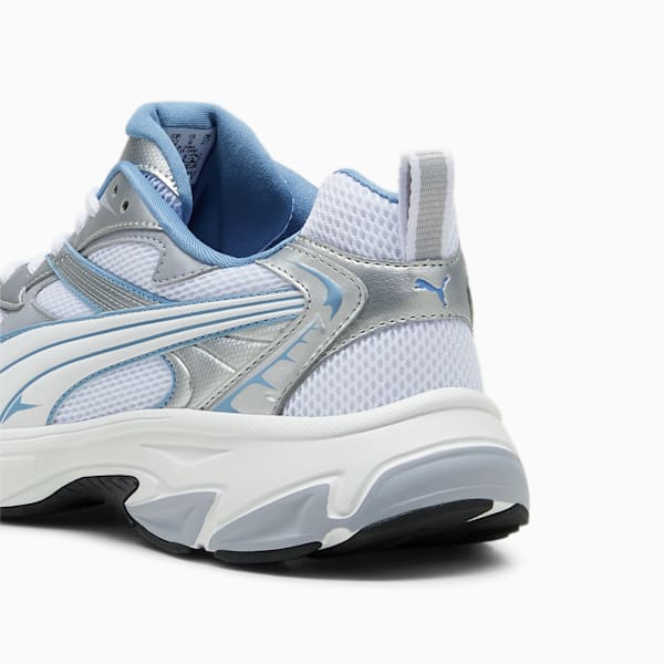 ユニセックス プーマ モーフィック スニーカー, PUMA White-Zen Blue-PUMA Silver, extralarge-JPN