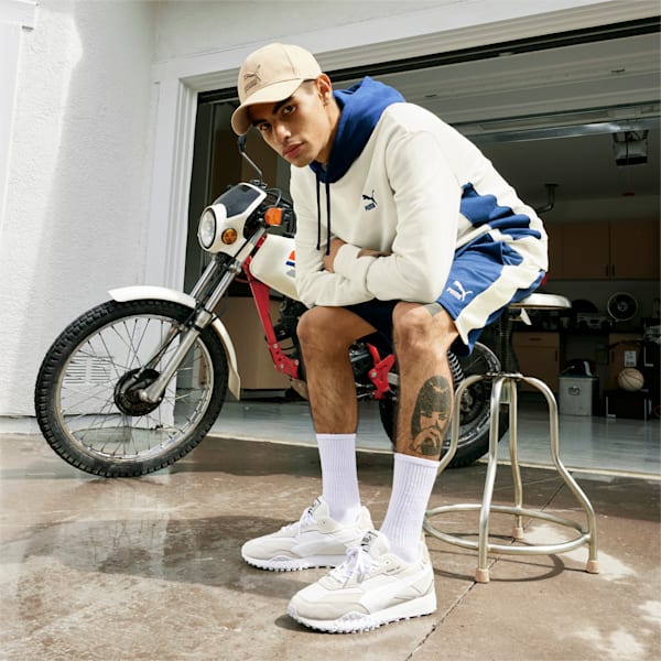 Blktop Rider Men's Sneakers, Warm White-PUMA White, extralarge