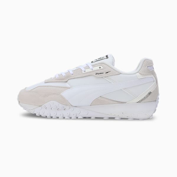 Blktop Rider Unisex Sneakers, Warm White-PUMA White, extralarge-IND