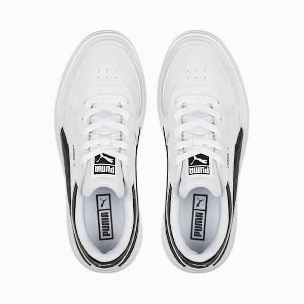 Tenis Mujer Cali Dream Leather, PUMA White-PUMA Black, extralarge