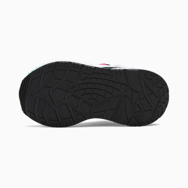 Zapatos deportivos RS-TRCK Vacay Queen para niños pequeños , PUMA Black-PUMA White-Glowing Pink